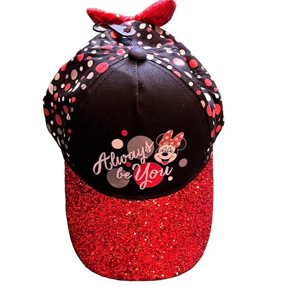 Disney Parks Minnie Mouse Hat BNWT - Picture 1 of 4